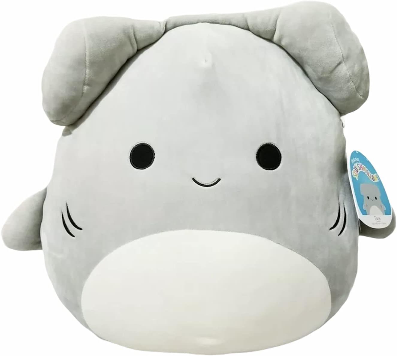 Buy KellyToy Squishmallows 8” Tank The Hammerhead Shark Sea Life Squad