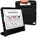 Cooper Dynamo Kids case Compatible with iPad Pro 9.7, iPad Air 2 | Shock Proof Heavy Duty Kidproof Cover for Kids | Girls Boys | Handle Stand, Screen Protector | Apple A1673 A1674 A1566 A1567 (Black)
