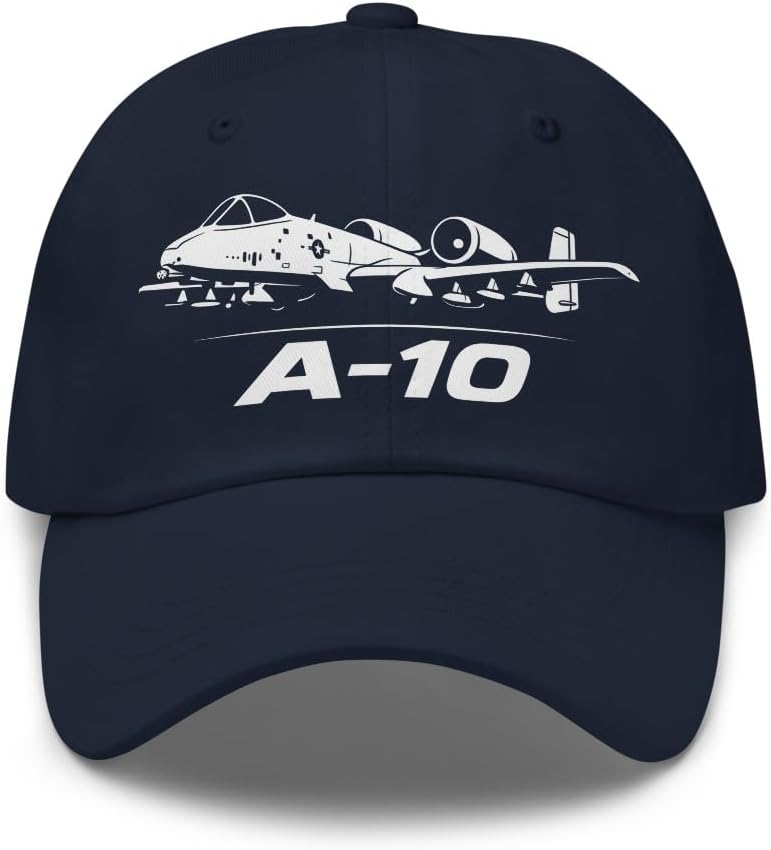 A-10 Warthog Dad Hat – Close Air Support Fighter Jet Cap for Military Aviation Fans