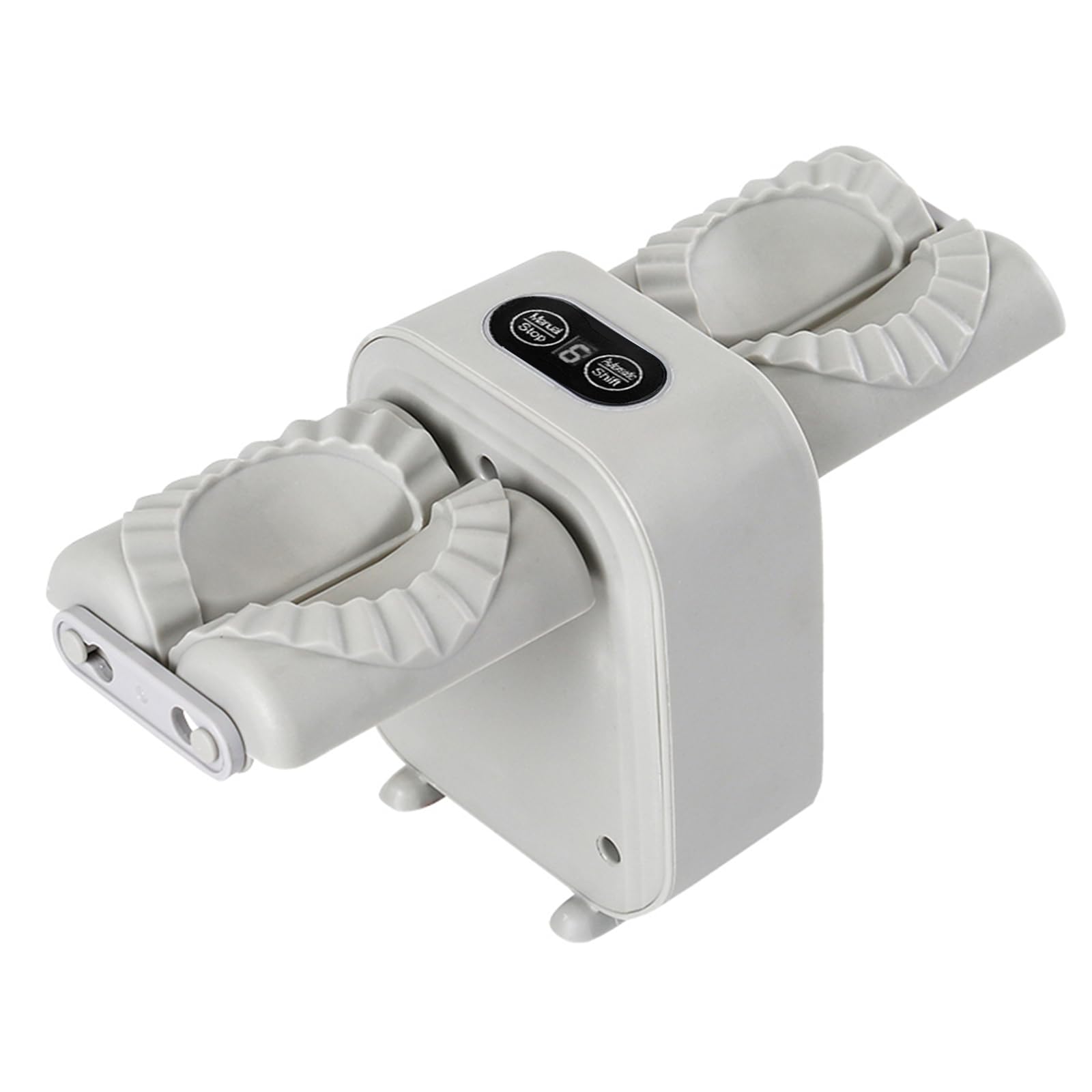 Macchina Automatica per Avvolgere Gnocchi Elettrici - Pressa per Ravioli e Gnocchi Italiani (Grigio)