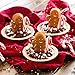 Needzo Gingerbread Peeps Candy Christmas Marshmallows, Holiday Desserts, Colorful Sugar Coated Character Shaped (Pack of 3) 9 Pieces Total