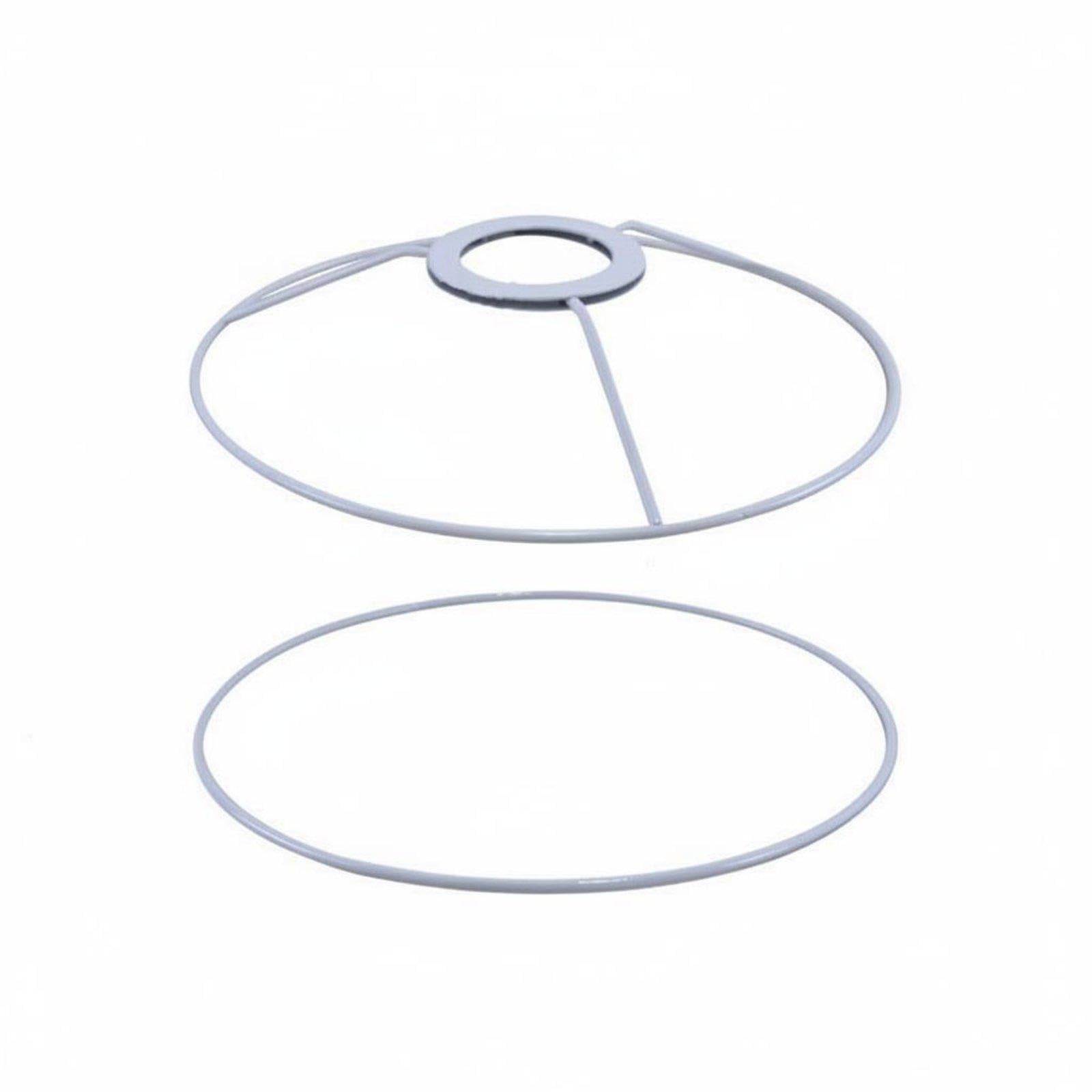 Round Lamp Shade Support Metal Construction Wire Lampshade Frame Easy Assembly Lampshade Rings Set for Crafters, DIY Hobbyists 200MM|Home & Garden| Lamps Lighting & Ceiling Fans| Lamp Sha-image-16
