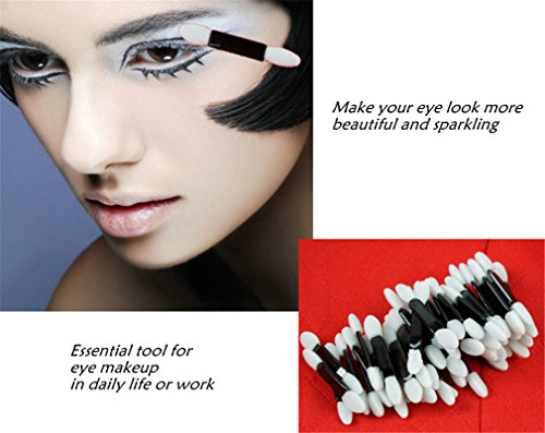 PhantomSky 50 Pezzi Monouso Pennelli per Ombretto