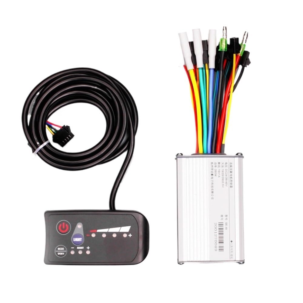 Centralina Monopattino Elettrico Bicicletta Elettrica 24V 36V 48V 250W/350W Bici Ebike Impermeabile Display Misuratore Controller for Senza Spazzole(48V 250W 350W)