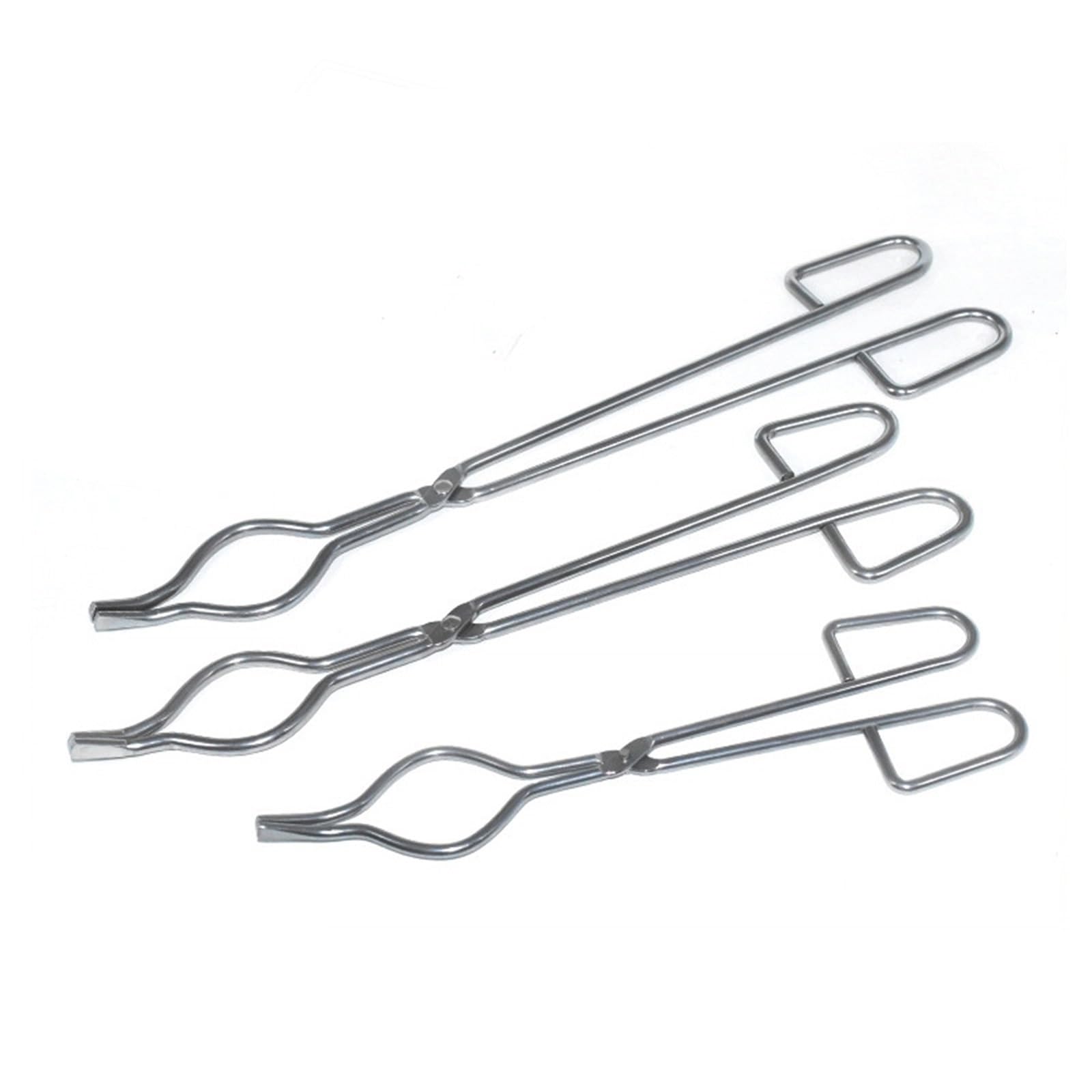 Djskldf 30Cm Crucible Tongs Crucible Tongs Jewellery Processing Crucible Metal Smelting Beaker Goldworking Tools(30Cm)