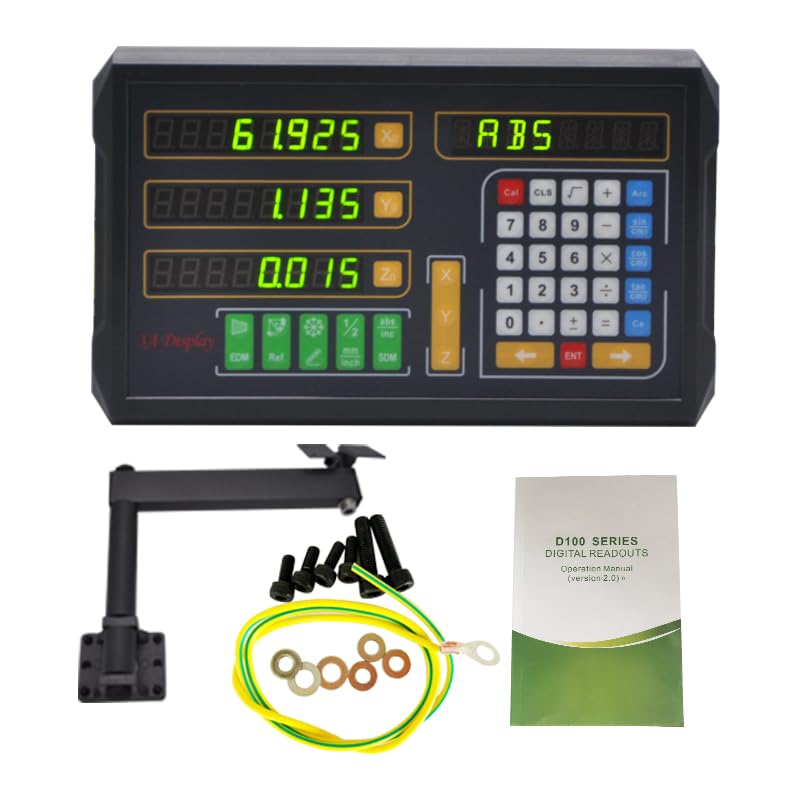 3Axis DRO Económico Display Digital Multifunción 3 Escalas Magnéticas miniatura 2