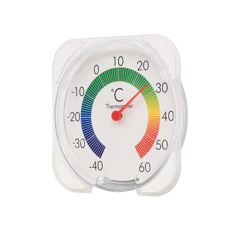 Thermometer Outdoor Temperature Gauge Wall Mounted Window Type Measuring Dial