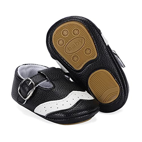 ESTAMICO Baby Boys Girls Toddler Sneaker Anti-Slip First Walkers Crib Shoes3