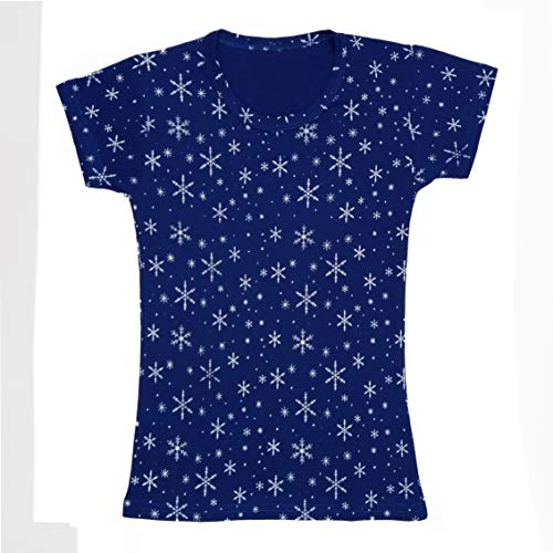 Image of indi weaves Girls Half Sleeve Cotton Printed T-Shirts Pack of 4