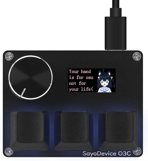 Amazon.com: Sayo Device O3C Custom Gaming Keyboard Rapid Trigger ...