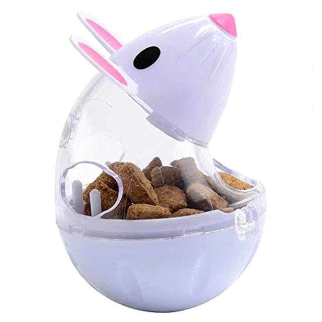 Foto 6 de 6 de Washranp Dispensador de comida para gatos, juguete para mascotas, gato, gatito, ratón, soporte para golosinas