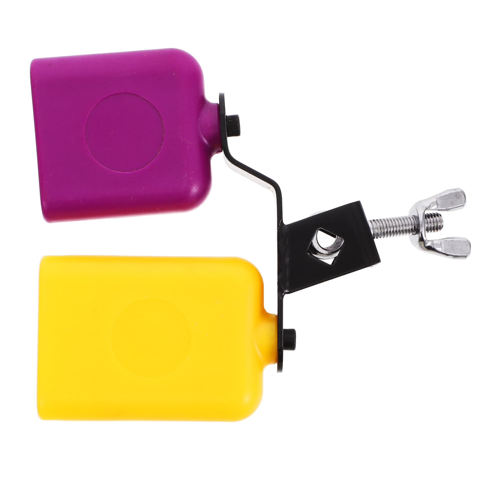 Toddmomy Percussion Drum Large Cowbell Block High Low Tone Boys and Girls Music Instrument