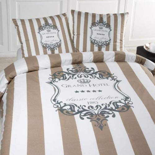 Papillon Bed Linen Set, Satin, Navy, 140 x 200/220 + 60 x 70 cm