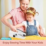 Hand Held Sewing Machines For Adults, Hand Held Sewing Machines For Hemming with Test Fabric(Not second-hand), Easy To Use Heavy Duty Rechargeable Hand Cordless Sewing Machine For Beginners, Women