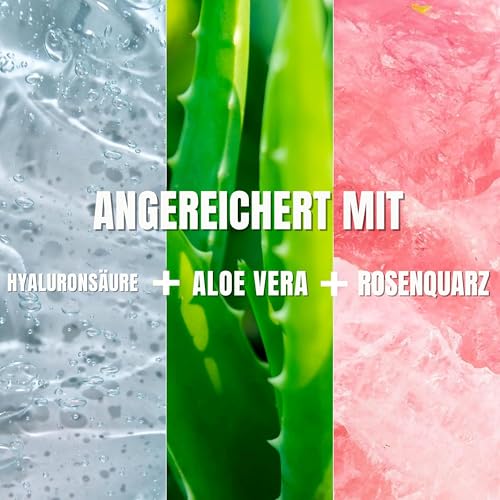 5. Bild von Revlon Super Lustrous Glass Shine Lipstick, Lippenstift mit brillanter Farbe, cremige und feuchtigkeitsspendende Formel mit Hyaluronsäure, Aloe und Rosenquarz, 003 Glossed Up Rose, 3.1 ml