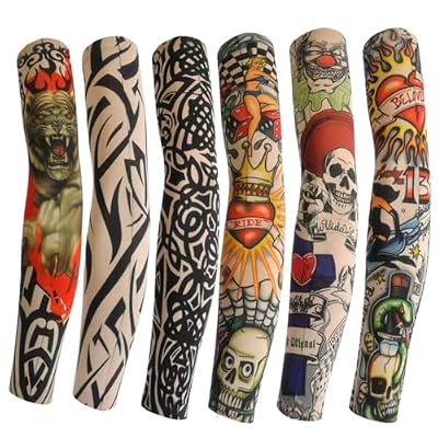 Mangas de Tatuaje,6 Piezas Fundas de Brazo con Tatuajes Temporales para Hombre y Mujer Manga Nylon Elástica con Protección UV,para Deporte Halloween Carnaval y Fiestas de Disfraces | Ya disponible en tu tienda friki favorita! En mundofriki.es! Mangas de Tatuaje,6 Piezas Fundas de Brazo con Tatuajes Temporales para Hombre y Mujer Manga Nylon Elástica con Protección UV,para Deporte Halloween Carnaval y Fiestas de Disfraces | Ya disponible en tu tienda friki favorita! En mundofriki.es!