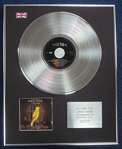 Century Presentations Talk Talk – Disco de Platino de edición Limitada LP – el Mejor de