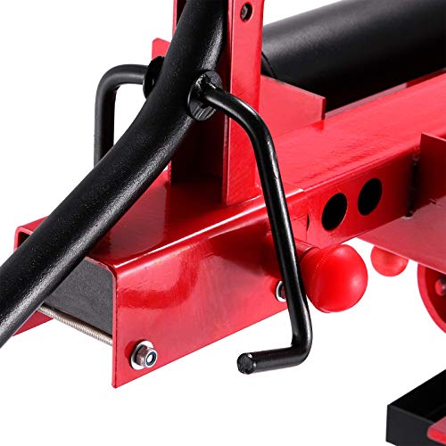 Image of Vevor Manual Tire Spreader Portable Tire Changer with Stand Adjustable LED Light Tire Spreader Tool for Light Truck and Car : Automotive