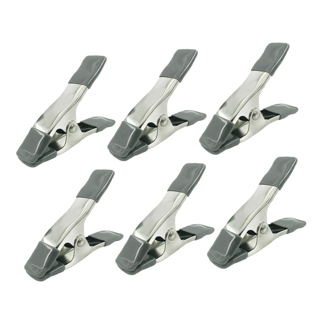 6piezas Pinzas para Fondo Abrazaderas De Resorte De Fijación De Fondo para Reflector De Clip para Muselina Clip para Lienzo para Estudio De Fotografía