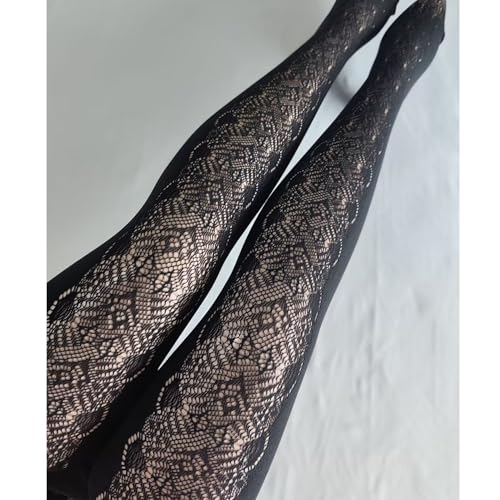 Image of Black Sheer Tights Y2K High Waist Pantyhose with Bows Patterned Stockings for Women