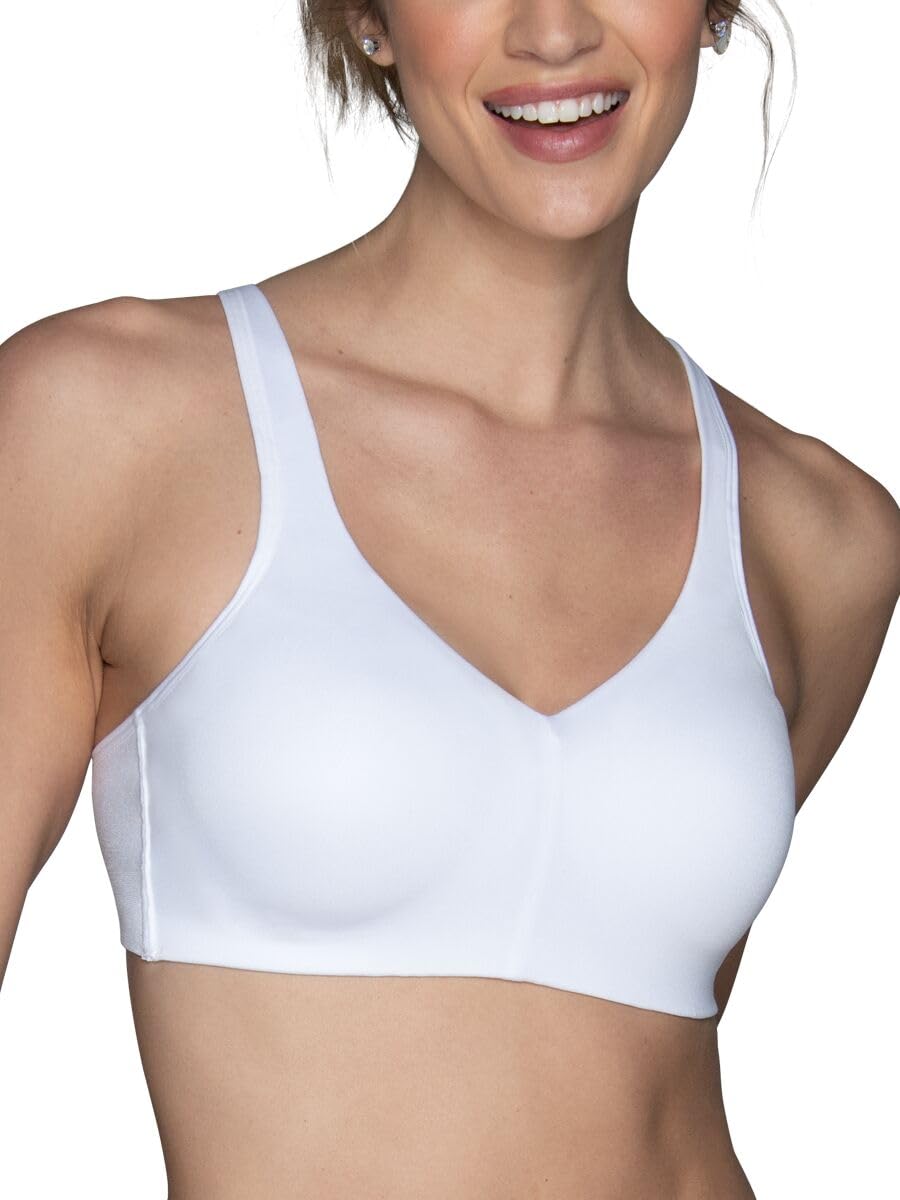 Vanity Fair Women's Beyond Comfort Wireless Bra, Convertible Straps & Flexible Fit, Simple Sizing Available S-3XL