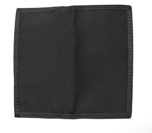 Sprocket Men's Nylon Executive Bifold Long Checkbook Wallet (Black Ballistic)4