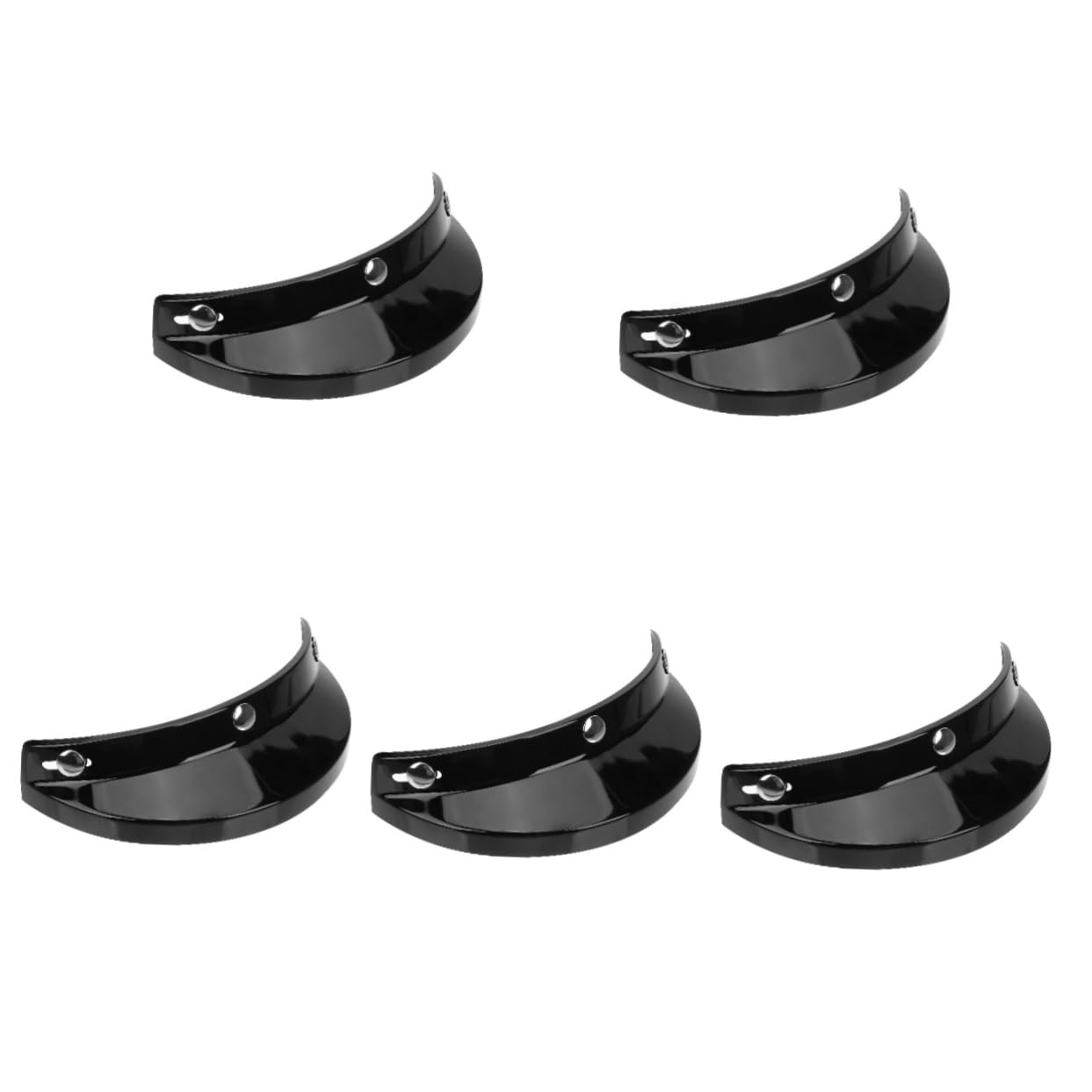 Cabilock 5 Piezas Motocicleta Vintage Casco Protección Solar y Decoración Accesorios de Motocicleta Hombres y Mujeres