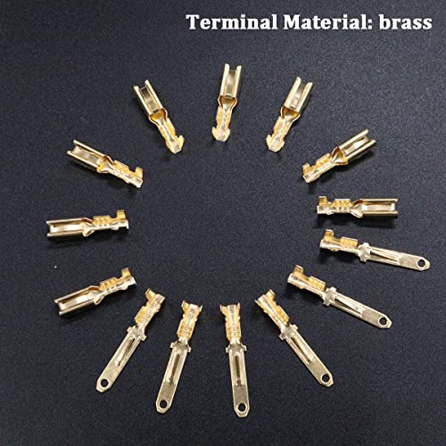 2.8mm 4.8mm 6.3mm 8mm 9.5mm NON INSULATED SPADE CRIMP CONNECTOR TERMINAL (LUCAR - Foto 8