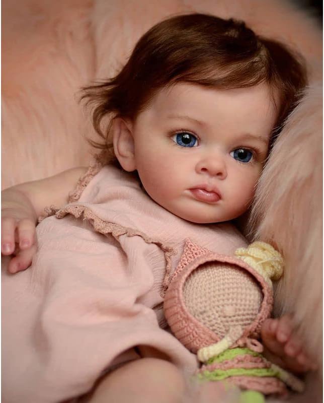 24インチ リボーンドール 60cm リアルなリボーン幼児女の子人形 ソフトビニールシリコン リアルライフ ハンドメイド リボーンベ