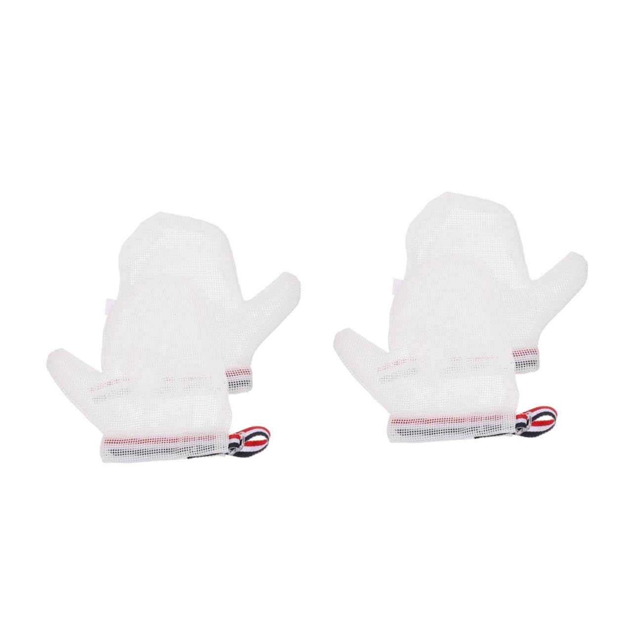 JOINPAYA 2 Pairs Infant Mittens for Finger Sucking Prevention Boys and Girls Anti-Sucking Gloves Soft Baby Gloves