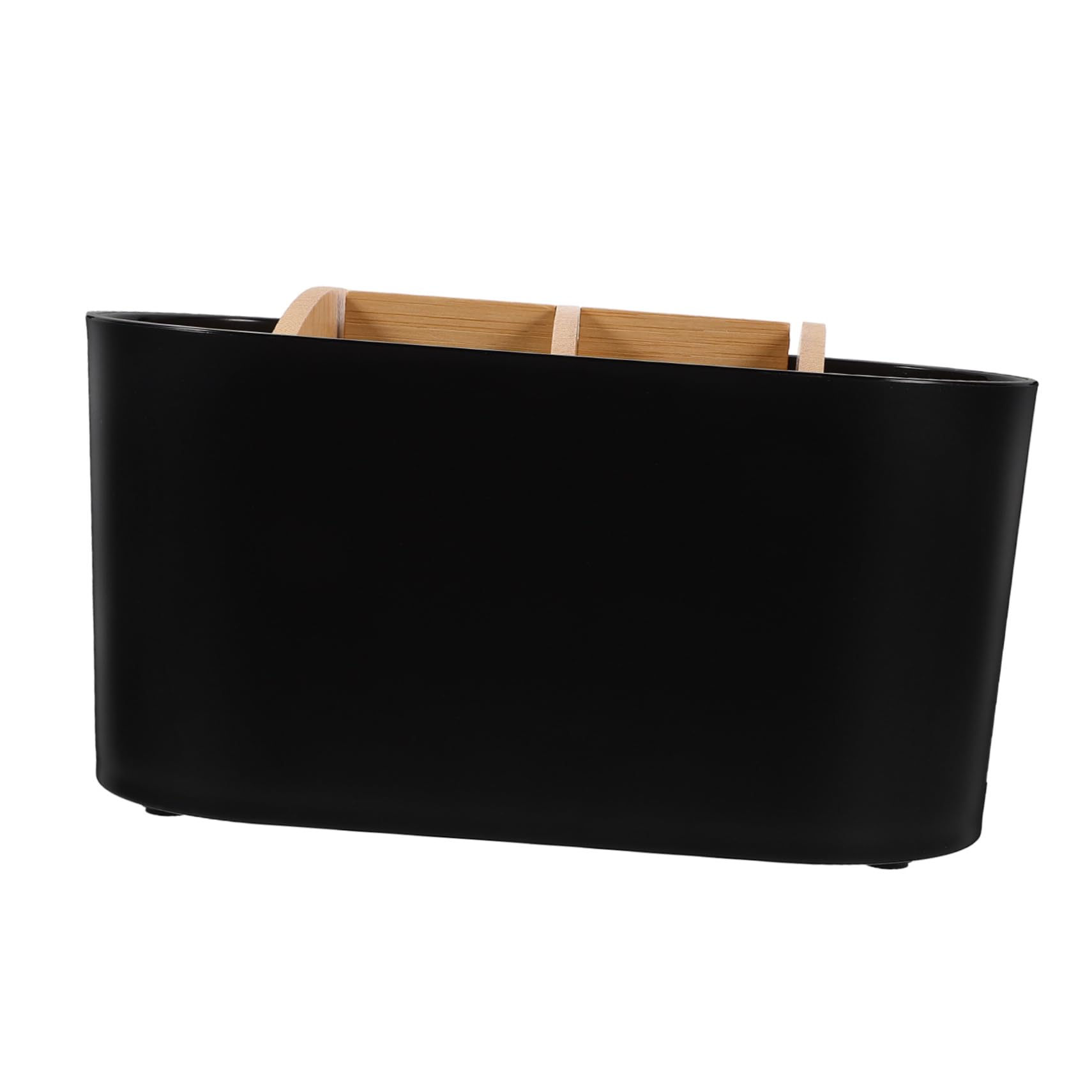 Cabilock 4piezas Soporte para Cepillos De Dientes y Pasta De Dientes De Bambú Organizador De Baño Desmontable y Antideslizante para Mantener El Mostrador Ordenado Desorden