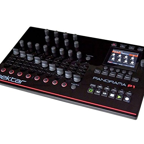 Nektar Panorama P1 25-Key MIDI Controller with USB, Advanced Visual Feedback, Cubase, Reason, 17" Laptop Size, Black, Metal, 1-Year Warranty