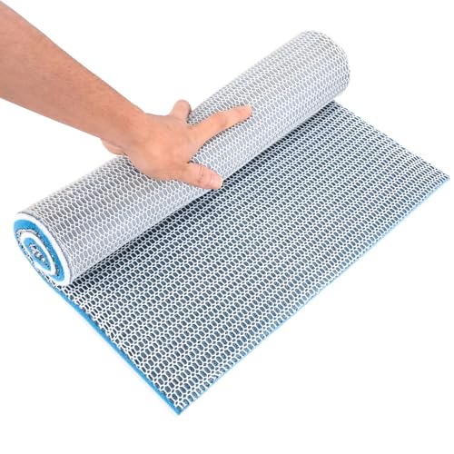 Jyvex 8D Filterwatte Aquarium, Filtermatte & Filterschwamm Teichfilter - Wiederverwendbare Mehrschichtige Schaumstoff-Filterwatte, Filtermedien für Aquarium Filterzubehör (40x30cm, 1 Stück)