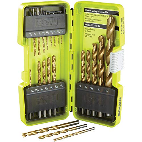 RYOBI 21 PC. Titanium Drill Bit Set