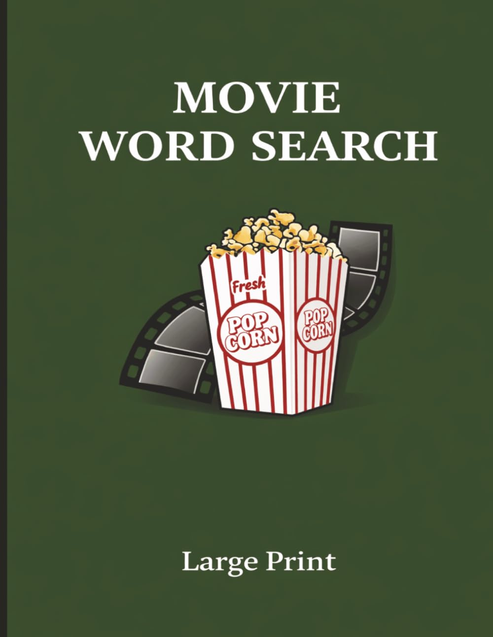 Movie Word Search Large Print