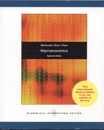 Macroeconomics (Macroeconomics, 18th ED - Inter... B01F9QZDFG Book Cover