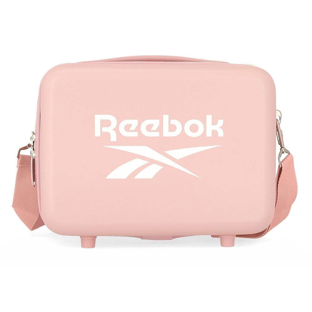 Reebok Girls' Toiletry Bag, Nude, Neceser Adaptable con Bandolera