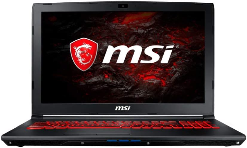 MSI GL62VR-NE1060 Gaming Laptop 15.6" 1920 x 1080 Intel i7-7700HQ 16GB 512GB M.2 SATA SSD NVIDIA GeForce GTX 1060 6GB Windows 10 Home 64bit
