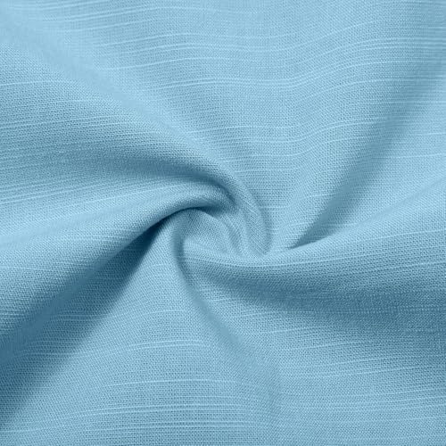 Mens Casual Linen Pants Straight-Leg Breathable Trousers Loose Fit Comfy Yoga Pants Lightweight Simple Beach Trousers3