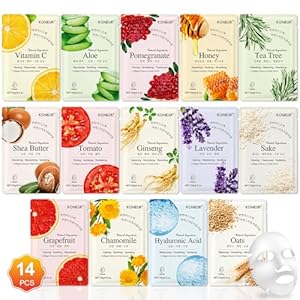 KONEUK Bulk Facial Mask Set for Wom...