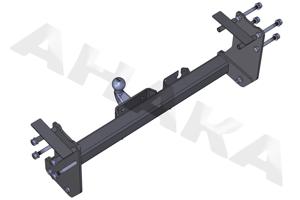 ATTELAGE avec faisceau 7 broches | Ford Transit de 2000-05/2014 Pick-up / crochet «col de cygne» démontable avec outils