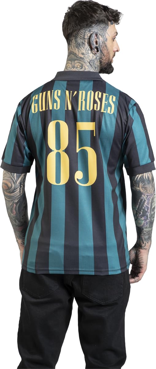 Guns N' Roses Soccer Jersey Männer Trikot Multicolor