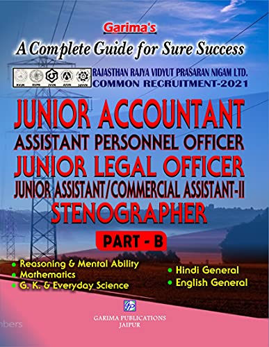 JUNIOR ACCOUNTANT GUIDE PART B GENERAL KNOWLEDGE FOR RVPNL