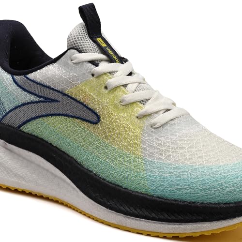 Image of Action | Athleo | TURBO-1301 | Men's | Lace-Up | Running | Shoes | Trendy | Lightweight | Comfortable | Durable | Sports | Shoes