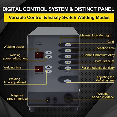 Máquina De Solda A Laser De Ponto De Aço Inoxidável, Soldador A Arco De Argônio De Pulso De Toque Co