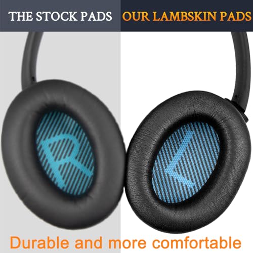 Image of SoloWIT Earpads for Bose Headphones - Brilliant Black