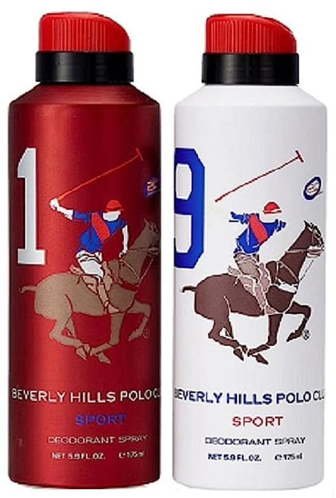 (MEN - RED No. 1 ; WHITE No. 9) (175ml, Pack of 2) COMBO-image-44