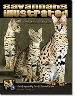 Savannahs Illustrated, The Savannah Cat 1936522047 Book Cover