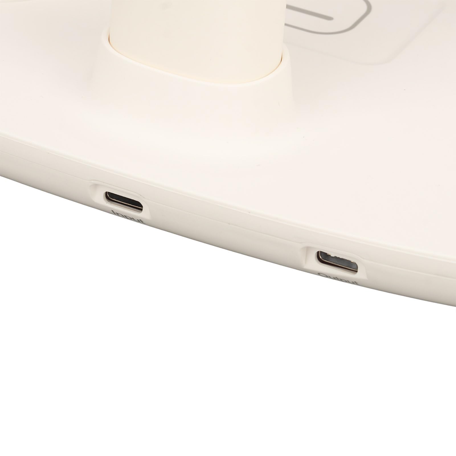 Jiawu Supporto per Cuffie 4 in 1 con Caricabatterie Wireless da 15 W Stazione di Ricarica Rapida per Telefoni Qi, Watch, Pro - Supporto Universale per Cuffie per Giochi (WHITE)