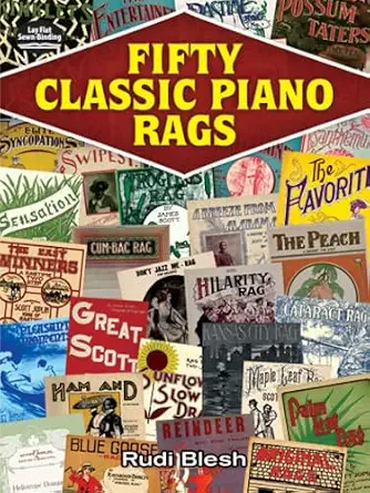 Fifty Classic Piano Rags-Wow! eBook